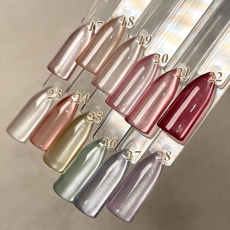 my&bee マイビー シルキーマグ 8ml SI-017〜028 : ネイルショップ