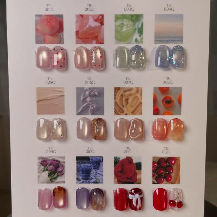 my&bee マイビー とろとろフラッシュマグ 8ml TR-001G〜012G : ネイル