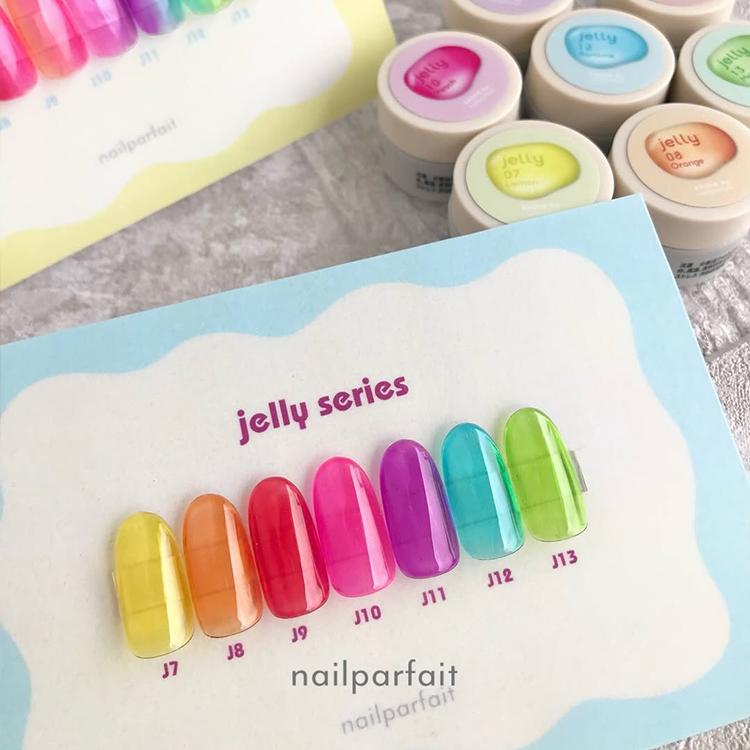 nailparfait ネイルパフェ ゼリーシリーズ Jelly series クリアカラー