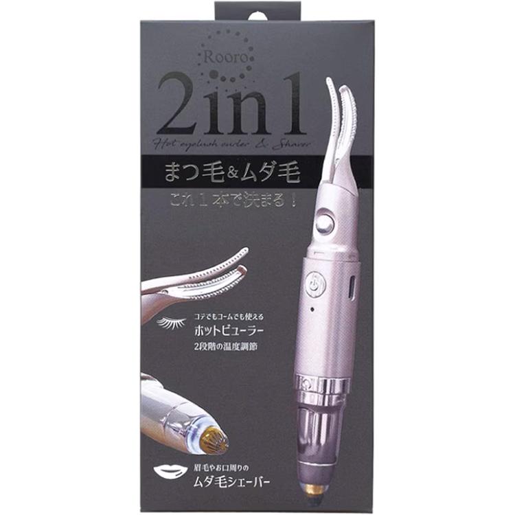Rooro ローロ 2in1充電式ビューラー&シェーバー | 
