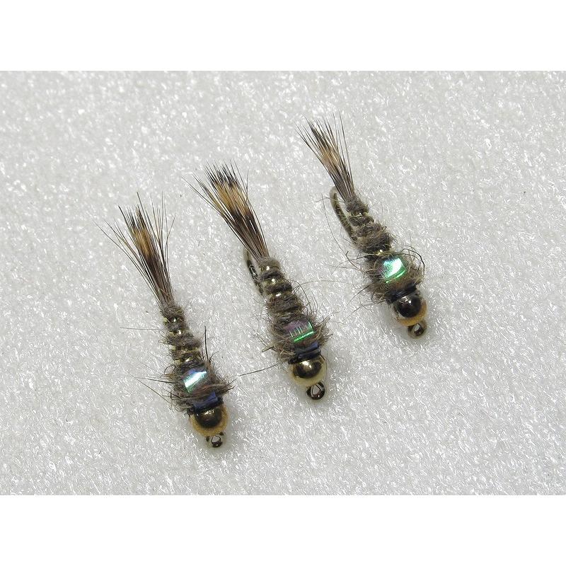 ビーズヘッド フラッシュバック ヘアーズイヤー 3本セット 10 完成フライ ニンフ Bhfbhe3 10 Calm フライストア 通販 Yahoo ショッピング