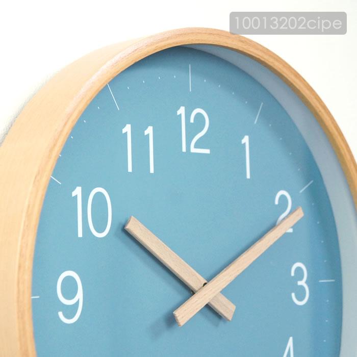 特典付 壁掛け時計 木製 天然木 北欧 静音 音が静か おしゃれ 壁掛け