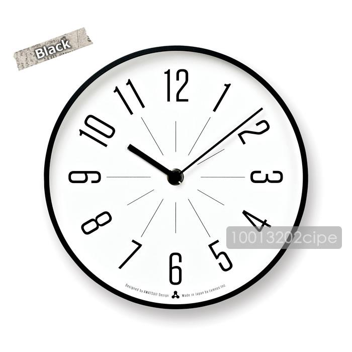 Lemnos（レムノス） 特典付 壁掛け時計 おしゃれ 掛け時計 ウォール