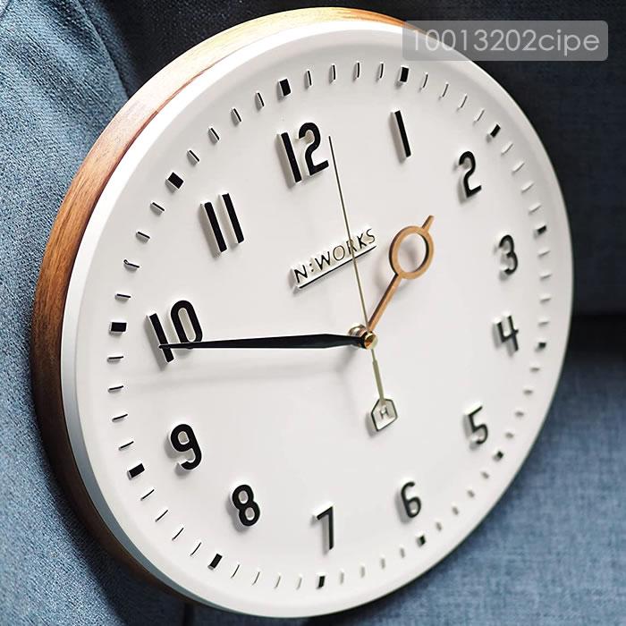 INTERFORM（インターフォルム） 壁掛け時計 静音 音が静か 北欧