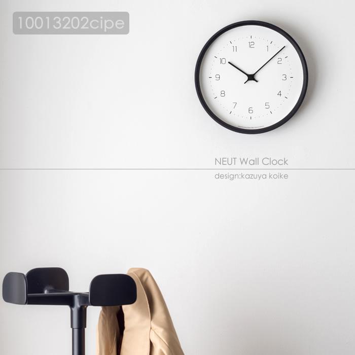 Lemnos 特典付 壁掛け時計 木製 天然木 北欧 おしゃれ 壁掛け