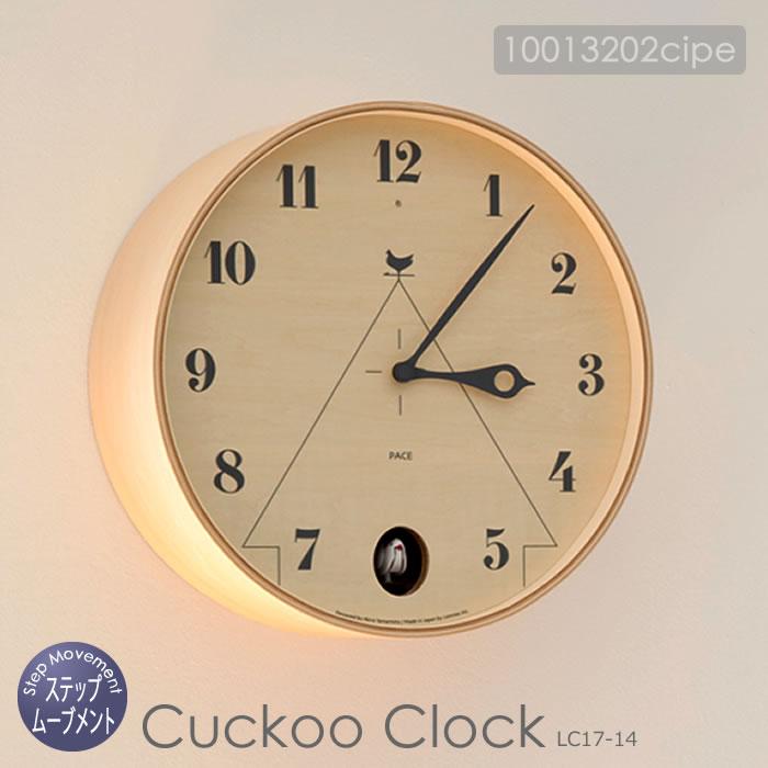カッコー時計 鳩時計 壁掛け時計 おしゃれ レムノス パーチェ LC17-14