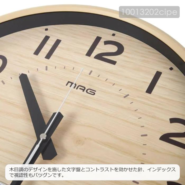 ノア精密 特典付 電波時計 壁掛け時計 おしゃれ 北欧 壁掛け 電波 時計