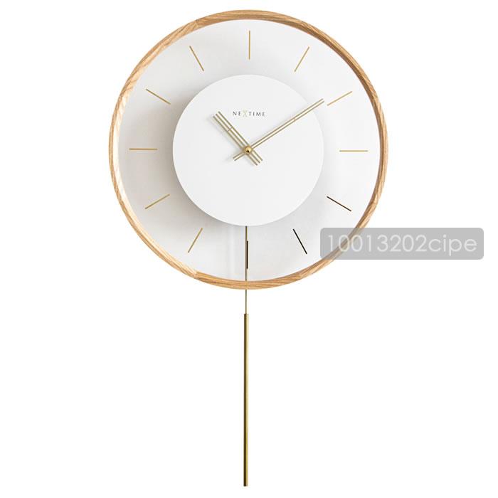 振り子時計 壁掛け時計 木製 北欧 静音 おしゃれ 壁掛け 時計 ウォール