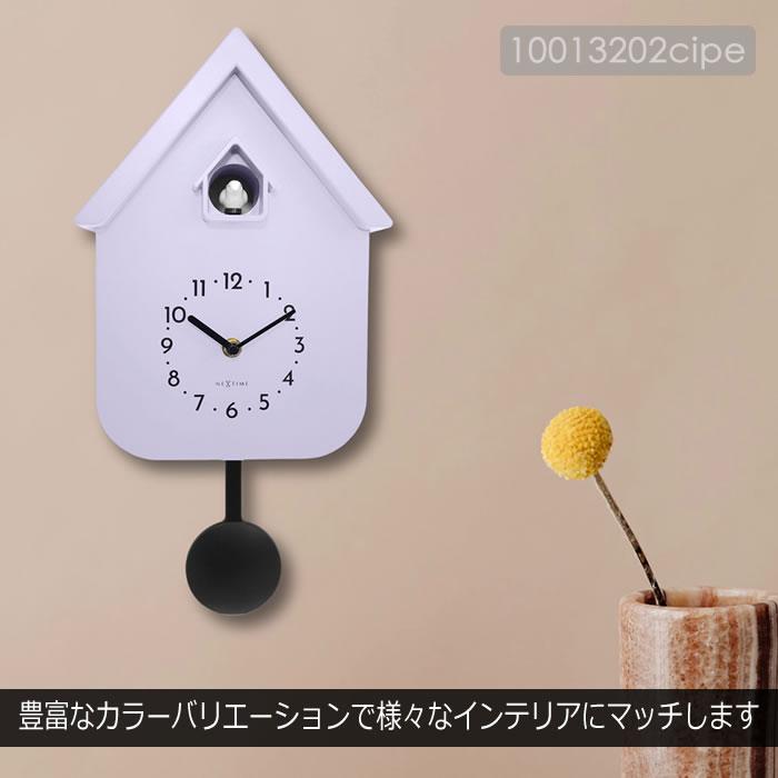 壁時計 掛時計 鳩時計 振り子時計【新品】ネクスタイム　ツイッター 壁掛け時計 カッコー時計 鳩時計 振り子時計 北欧 おしゃれ 壁掛け
