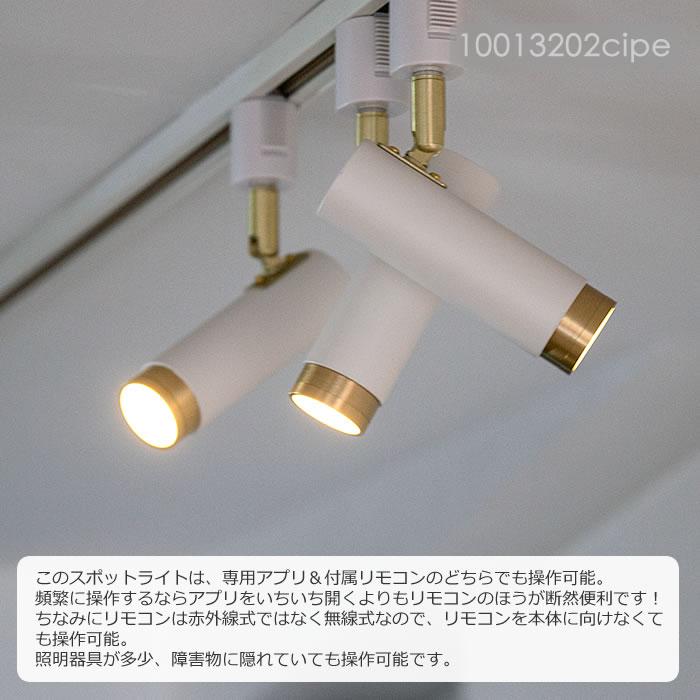 シーリングライト スポットライト 照明器具 LED リモコン付きノーシュ 