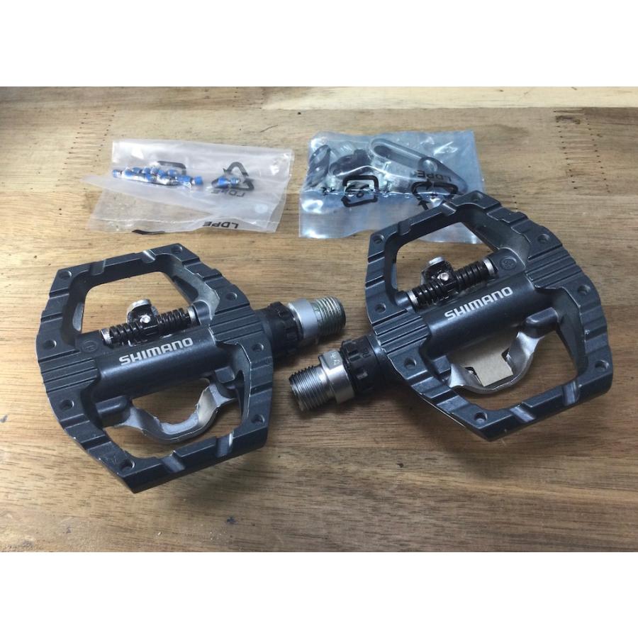 シマノ SPDペダル（ブラック）PD-EH500 片面SPD片面フラット【新品】 楽天市場】シマノ ペダル PD-EH500 SPDペダル EPDEH500 片面フラット