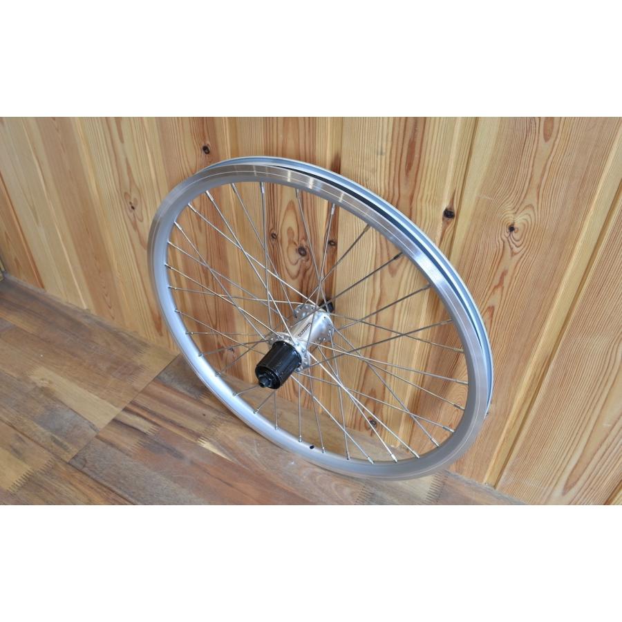 Wheel ホイール 前後セット 車輪 20インチ (406) 8/9/10段用 シルバー OLD(フロント100mm リア135mm) シマノ HB-TX500 FH-TX500 Wheel ホイール 前後セット 車輪 20インチ (406) 8/9/10段用 シルバー OLD(フロント100mm リア135mm) シマノ HB-TX500 FH-TX500