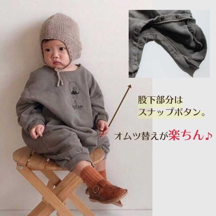 韓国子供服 ロンパース 60 70 80 可愛い シンプル ナチュラル 韓国ベビー服 オールインワン お祝い 出産祝い トレーナー Calmblossom Mini Powder 319 Calmblossom 通販 Yahoo ショッピング