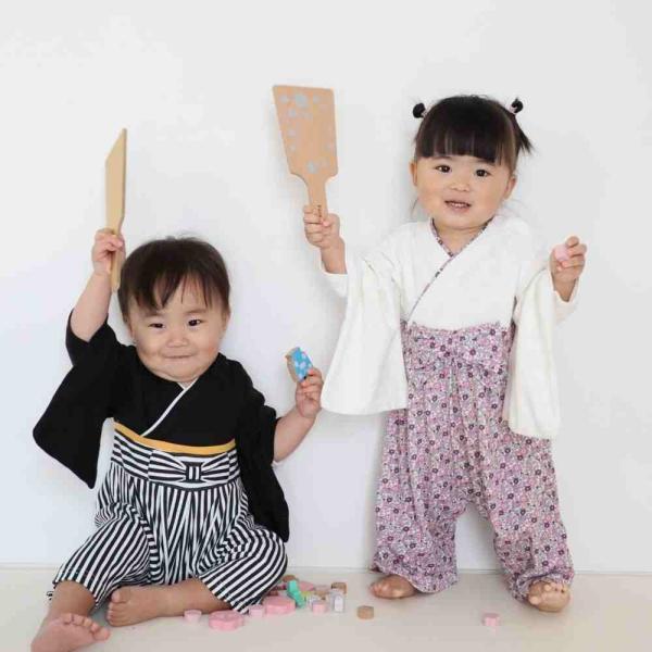 袴ロンパース ベビー袴 袴 ロンパース 女の子 男の子 お食い初め 百日
