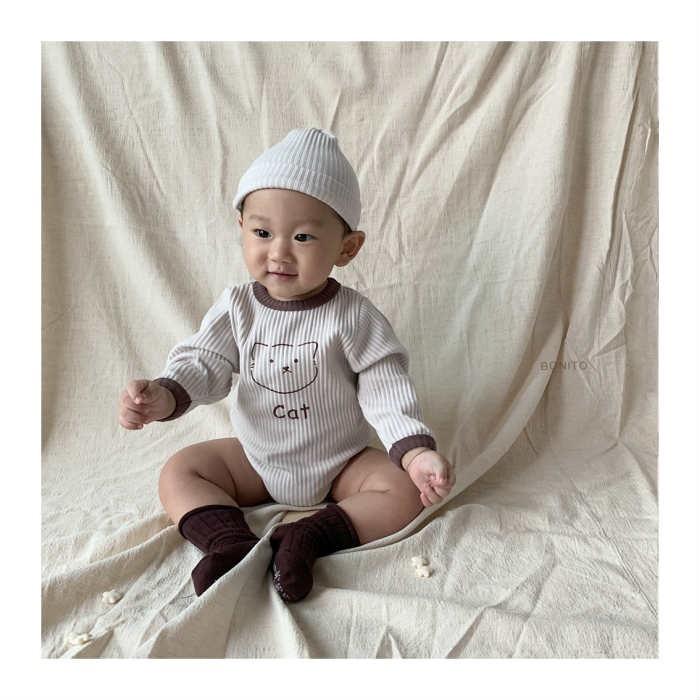 韓国ベビー服 韓国子ども服 韓国 ベビー服 子供服 赤ちゃん 6m 12m 18m 60 70 80 6ヶ月 1才 1才半 ロンパース 長袖 秋 冬 春 Calmblossom Bonito 737 Calmblossom 通販 Yahoo ショッピング