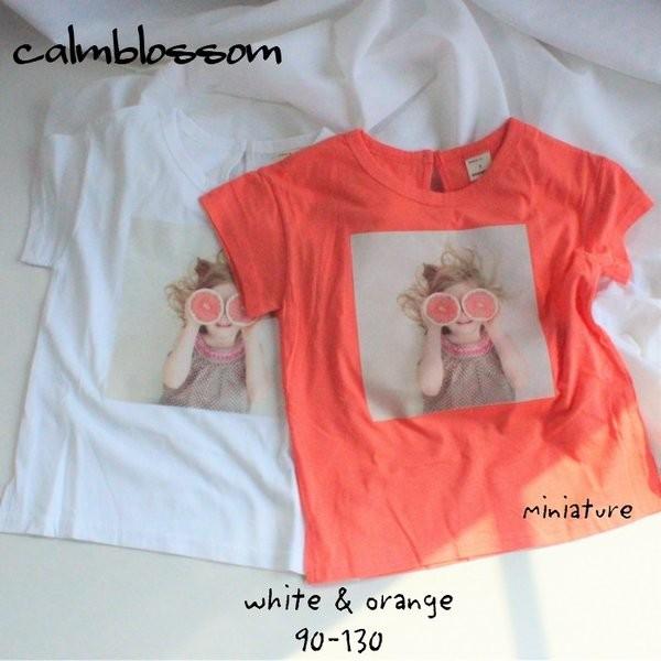 韓国 韓国子供服 tシャツ 90 100 110 120 130 女の子 子供服 しろ 白