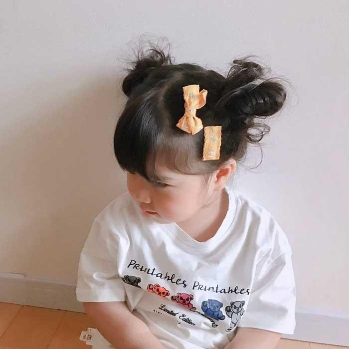 【チロリアンリボン】ベビーヘアクリップ　キッズヘアクリップ　ヘアピン 楽天市場】【マラソンクーポン配布中♪♪】 アクリップ 2個