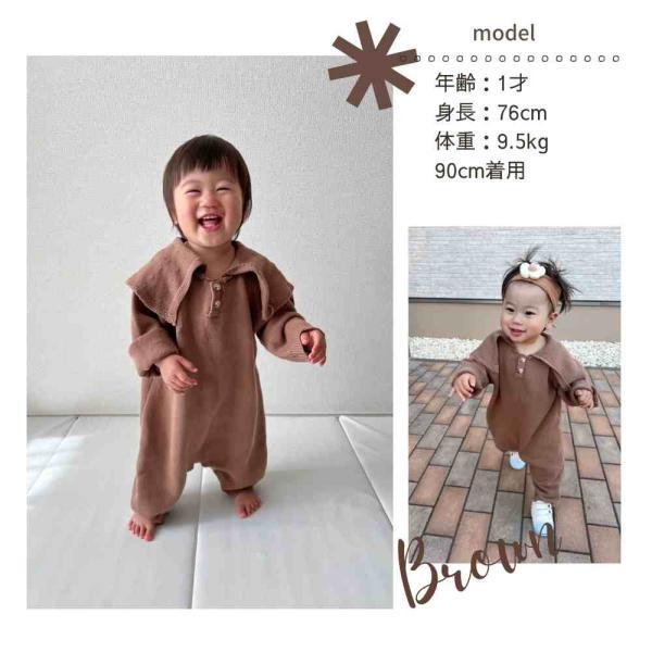 ベビー服 ロンパース 帽子 セット セットアップ 60 70 80 90 かわいい