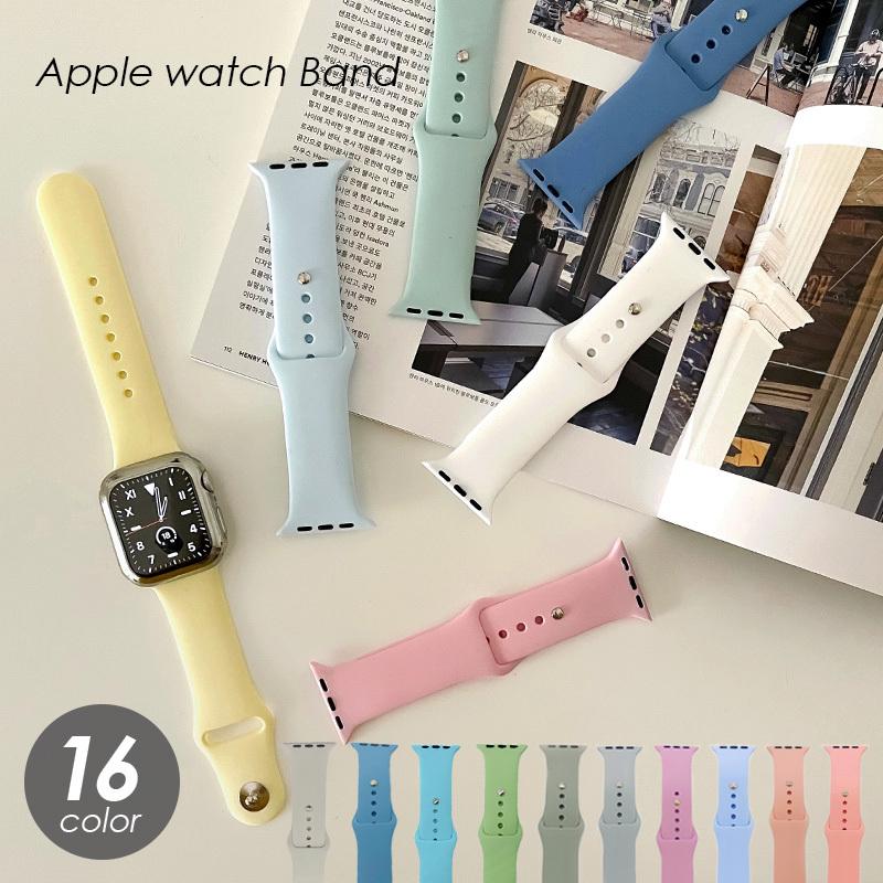 アップルウォッチ スポーツバンド apple watch シリーズ se 防水 アウトドア バンド ベルト シリコン 腕時計 交換ベルト38 40 41 42 44 45 mm :aw004:Calme Ahre 通販 Apple Watch シリコンバンド スポーツ 防水ベルト アップルウォッチ