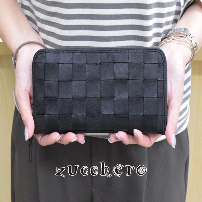 zucchero ズッケロ 本革 財布 大容量 レディース メンズ 長財布 
