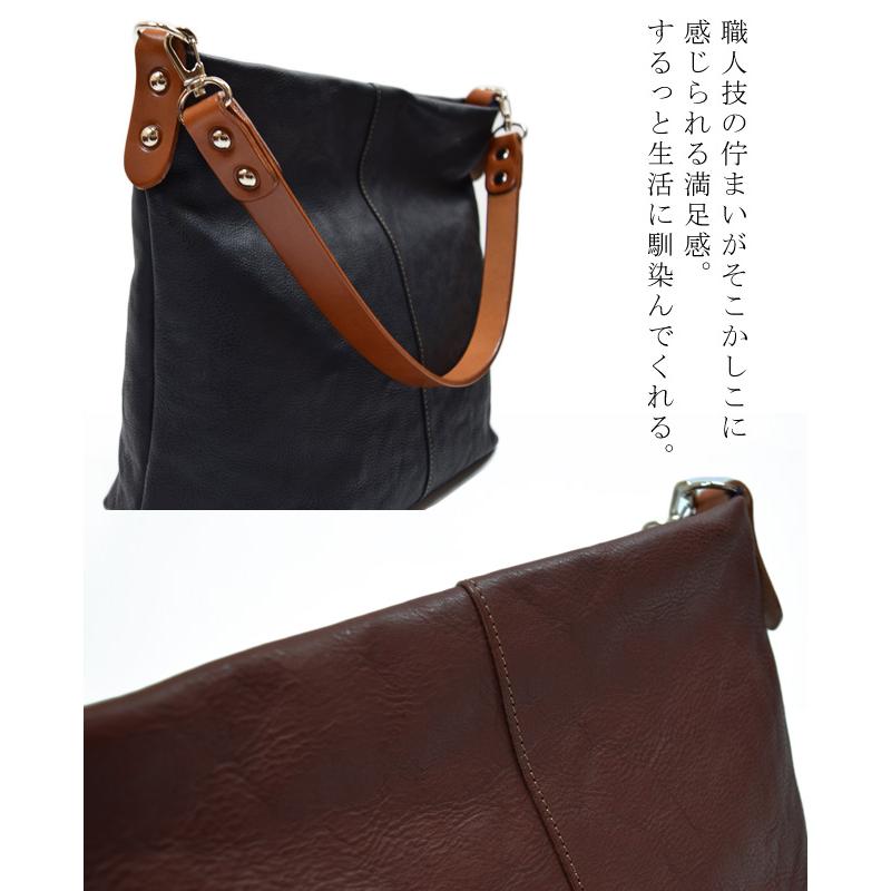本革 レディース トートバッグ ショルダーバッグ 2way 牛革 肩掛け