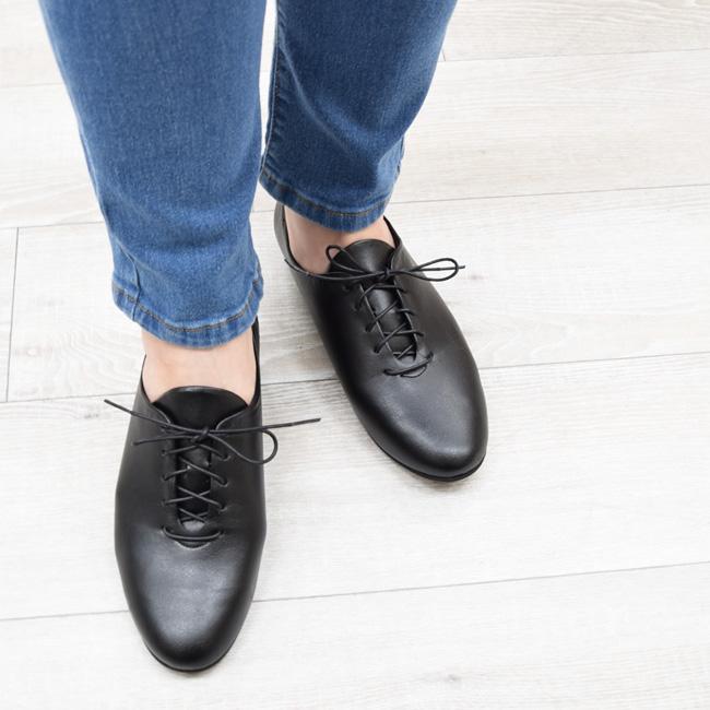 フラットシューズ レディース レースアップ フラット 疲れにくい 歩きやすい 痛くない 幅広  エナメル スエード 軽量 スアシ  日本製 [FOO-SNR2533] | SUaSHI | 17