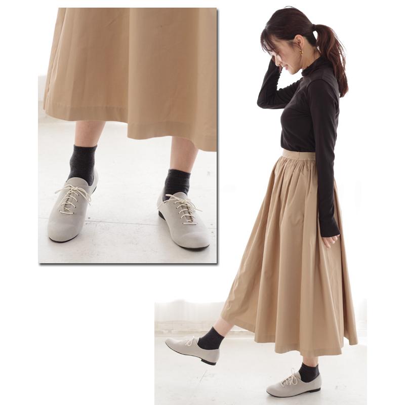 フラットシューズ レディース レースアップ フラット 疲れにくい 歩きやすい 痛くない 幅広  エナメル スエード 軽量 スアシ  日本製 [FOO-SNR2533] | SUaSHI | 11