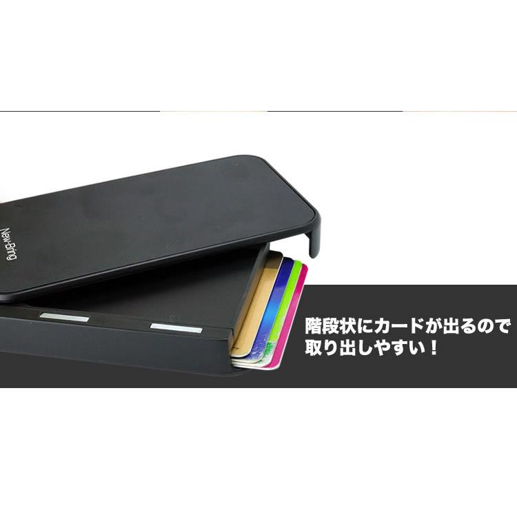 スライド式 カードケース クレジットカードケース スキミング防止 アルミ おしゃれ かっこいい コンパクト カード入れ ハードケース Ca 0780 カルムshop 通販 Yahoo ショッピング