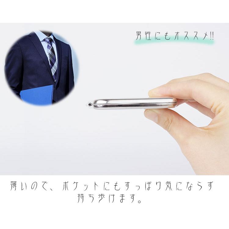 コンパクトミラー 手鏡 シンプル メイク 携帯 化粧グッズ 化粧鏡
