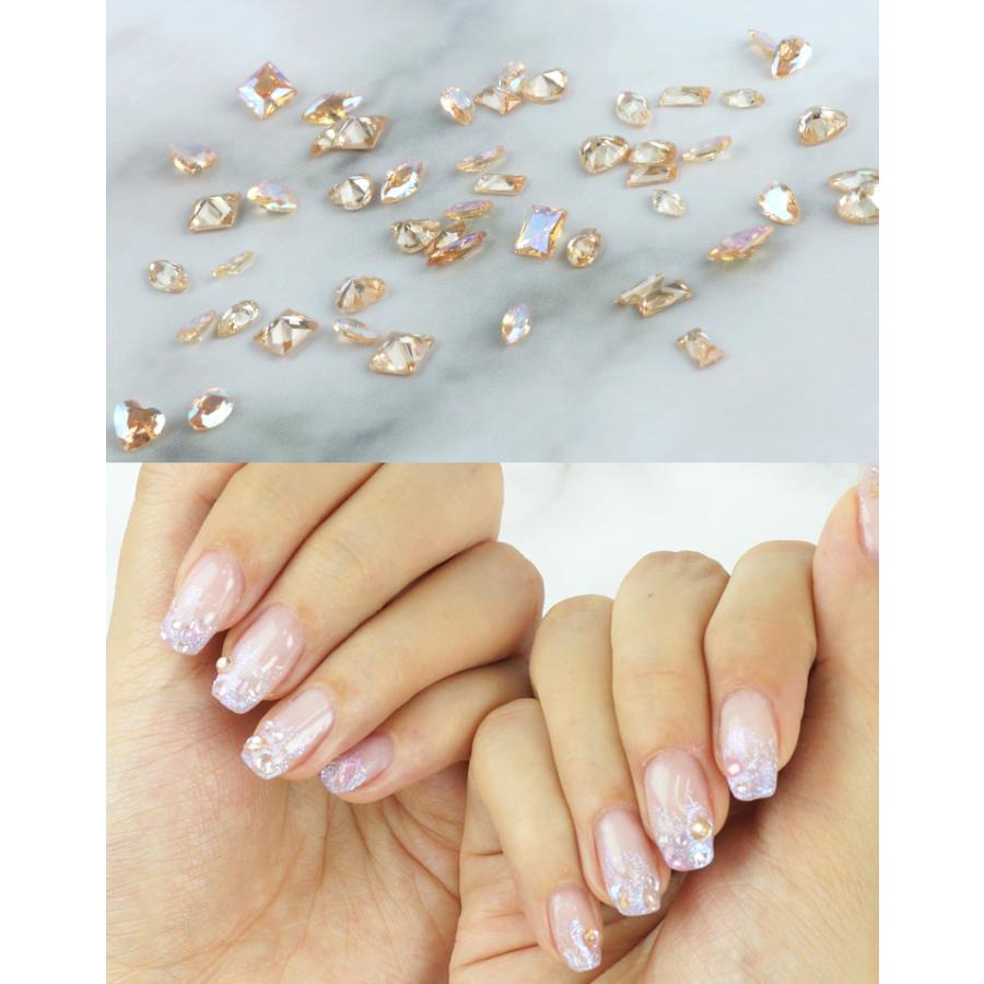 立体 3D パーツ ネイルパーツ ストーン シンプル セルフネイル ワン