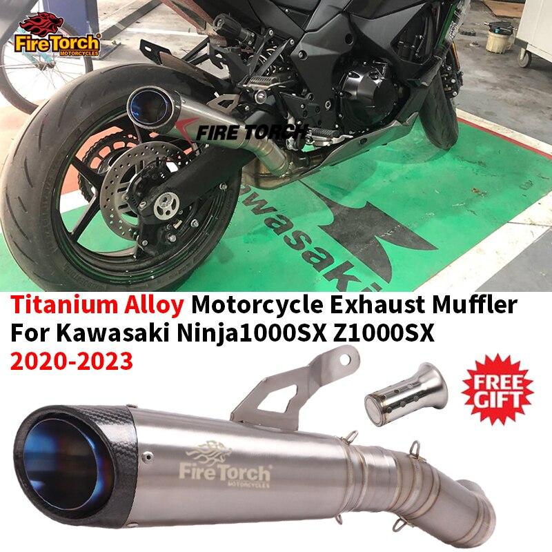 カワサキ バイク エスケープモト チタン スリップオン ニンジャ1000SX 