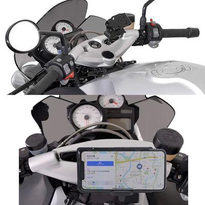 BMW バイク携帯電話ホールダー GPS スタンドブラケット 2007-2008 K1200R スポーツ K 1200 R/SPORT K1200R 2005-2008 年｜calore｜08
