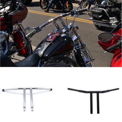 ハーレー 10インチ ライザーハンドルバーバイクハンドルバードラッグT 