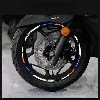 ホンダ バイクホイールステッカー 反射アクセサリー デカールインナー ストライプテープ PCX160 PCX 160｜calore｜16