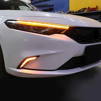 【激安大特価！】 LEDデイホンダインテグラ2021 2022運転ウィンカーフォグランプDRLヘッドライトオートアクセサリー12V