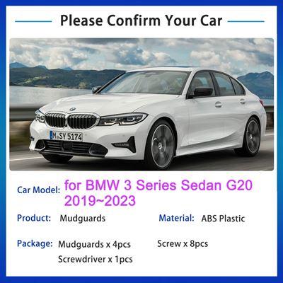 BMW 4X 3シリーズセダンG20 2019 2020 20212022 2023フラップマッドフラップマッドガードフロントリアフェンダ｜calore｜02