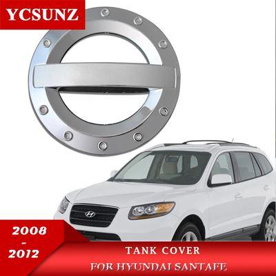 クロームガスタンクキャップHYUNDAI SANTA FEサンタフェ2008 2009 2010 2011 2012アクセサリー