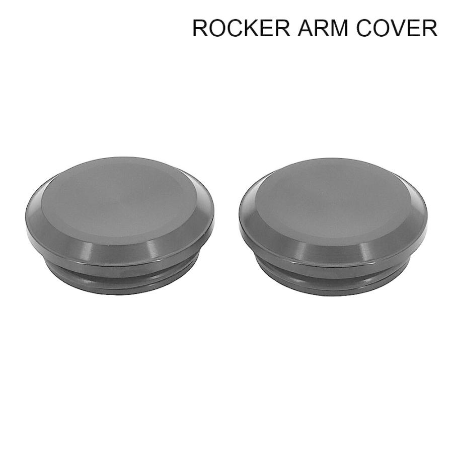 ハーレーナイトスター975 RH 975スペシャル2022 2023 バイクフロントアクスルカバー ロッカーアームカバー ネジキャップ 黒