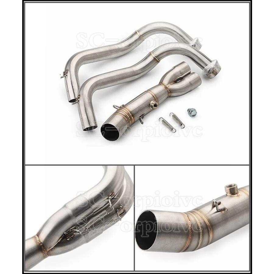 XSR700バイクフル排気システム吉村排気スリップオンパイプヤマハMT-07 FZ-07 2014-2021 FZ07 MT07トレーサー7 