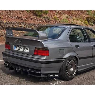 BMW 3 シリーズ E36 ABS 樹脂非塗装色リアスポイラーウィングトランク蓋カバースタイリング カー用品 カーパーツ｜calore｜09