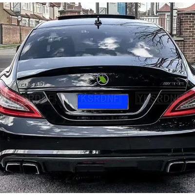 カーボン R スタイル ダックテール スポイラー メルセデスベンツ CLS W218 リア トランク ブーツ リップ ウィング CLS350 カーボン R スタイル ダックテール スポイラー メルセデスベンツ CLS W218 リア トランク ブーツ リップ ウィング CLS350