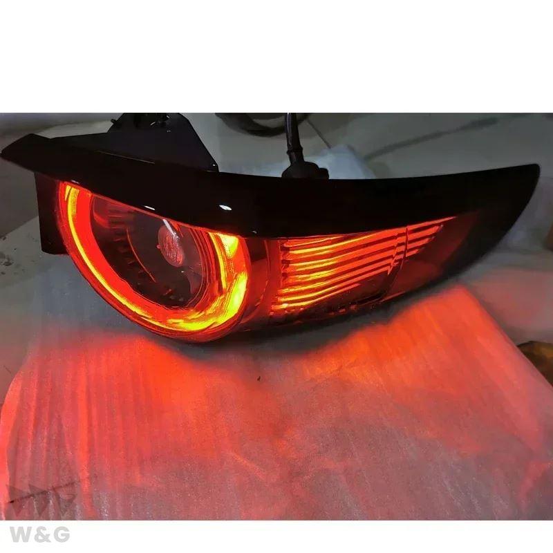 上リアテールウィングライト マツダ CX30 20202023 ハザードブレーキストップフォグランプウィンカーパーキング灯ウィング