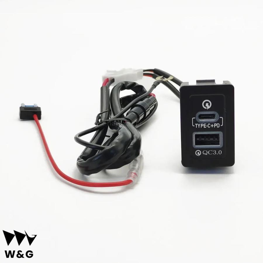 クイックチャージャーソケット 12 v/24 v QC3.0 PD USB インターフェイス電源アダプター スズキ SX4 スイフト Vetra ア｜calore｜05