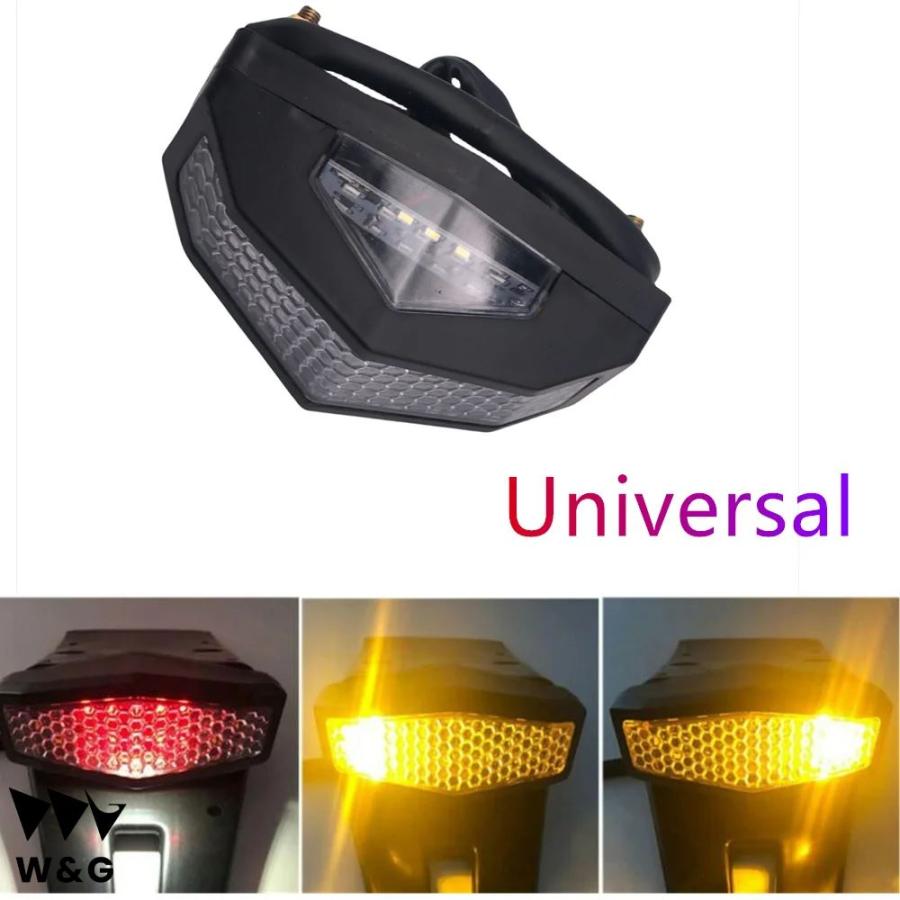 バイク LED テールライト汎用ストップブレーキ ランプモーターバイク信号表示器 12V テールライト元 カスタムパーツ カーアクセサリー 交換用部｜calore｜04