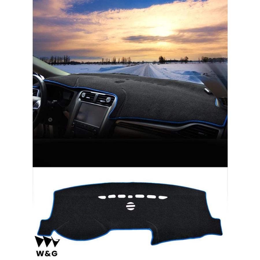 フォード モンデオ 5 MK5 フュージョン 2013 2014 2015 16-19 車 ダッシュボードカバー ダッシュマット サンシェード 滑り止めパッド アクセサリー｜calore｜08