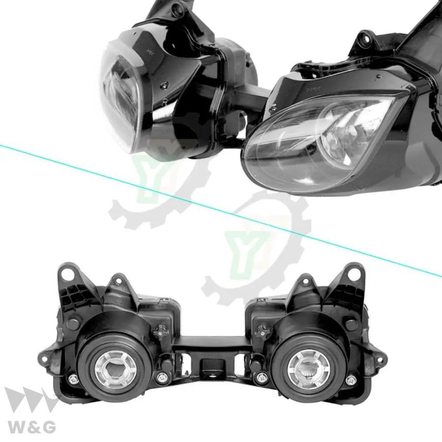 ZX-6R 07-08 CAFE RACER バイク FRONT HEADLIGHT HEADLAMP HEAD LIGHT LIGHTING LA 自動車 ZX-6R 07-08 CAFE RACER バイク FRONT HEADLIGHT HEADLAMP HEAD LIGHT LIGHTING LA 自動車