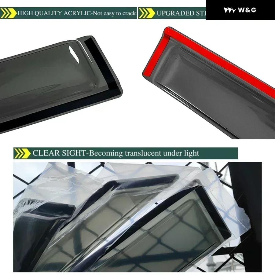 並行輸入品 ウィンドウ バイザー MINI COOPER 2007 - 13 R56
