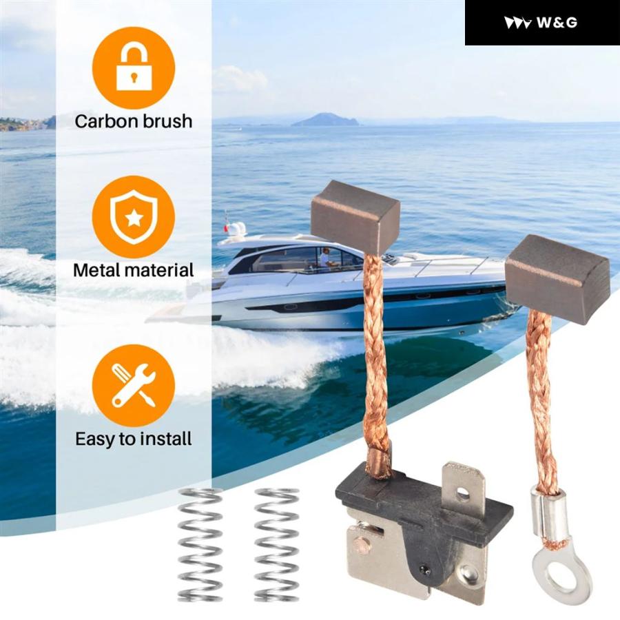 並行輸入品】 ボートモーター 64E-43892 64E-43891 ブラシ ヤマハ 115