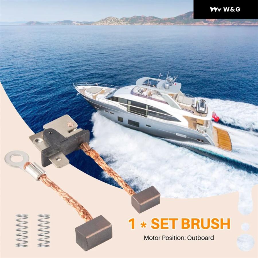 並行輸入品】 ボートモーター 64E-43892 64E-43891 ブラシ ヤマハ 115