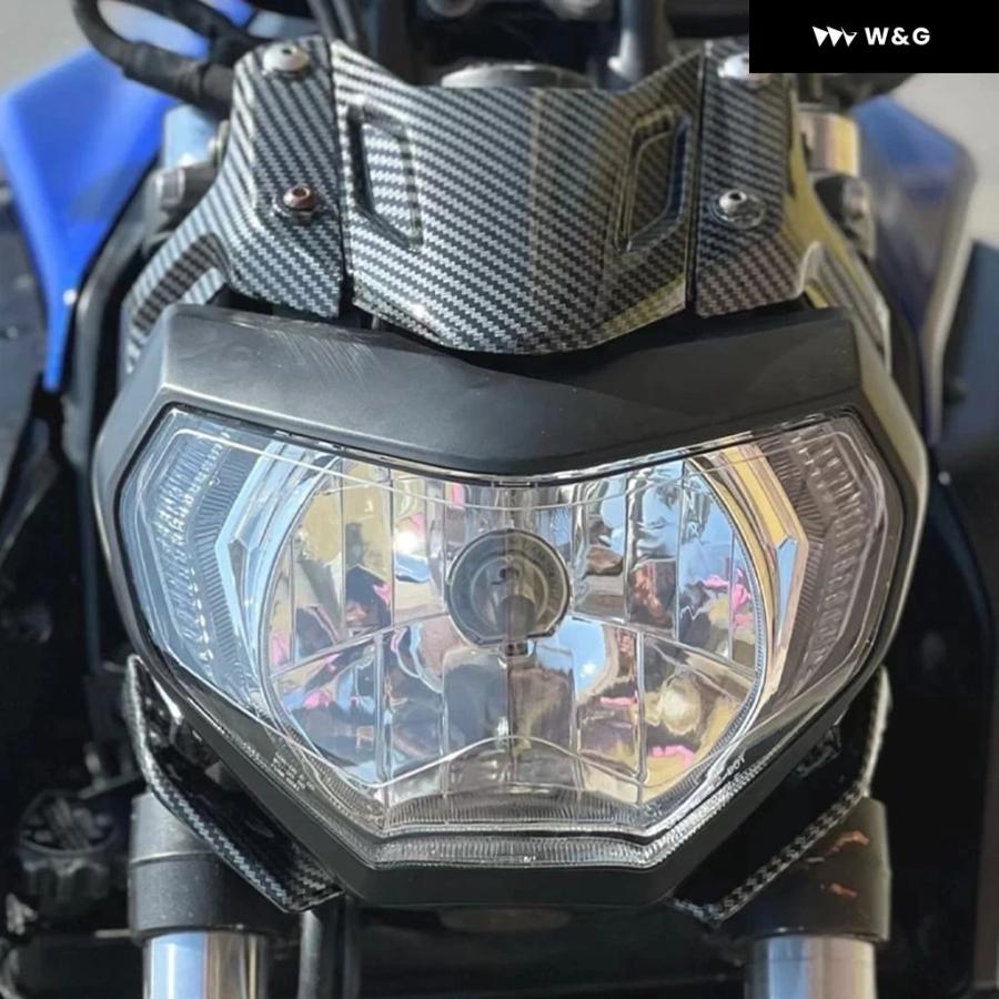 並行輸入品 ヤマハ MT-07 FZ-07 FZ07 2018 19 2020 オートバイ バイク フロントセクション フェアリンの画像